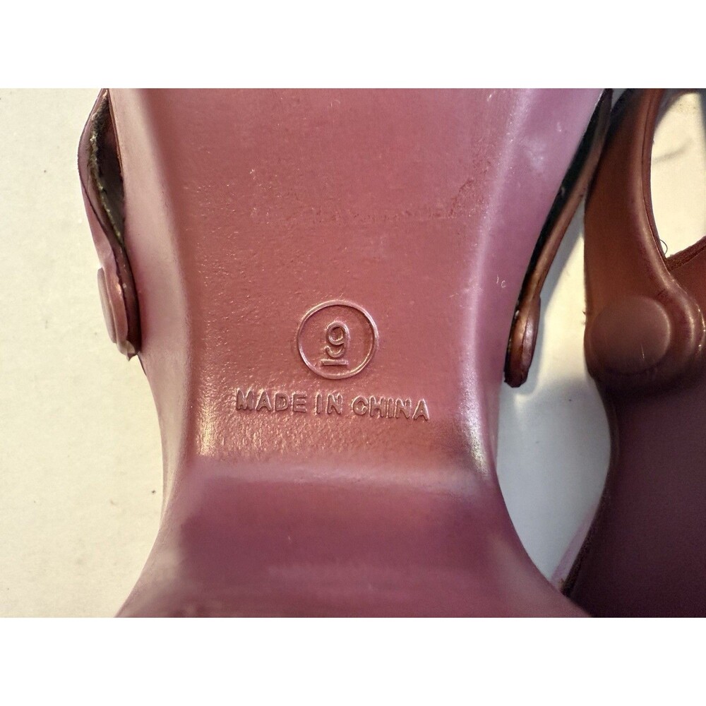 Women’s Pink Platform Slide Sandals - Picture 4 of 14